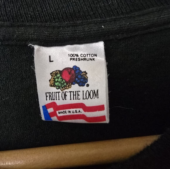 Vtg Fathers Day Report Card Shirt Size Large Black Single Stitch USA 90s Humor - Picture 5 of 9